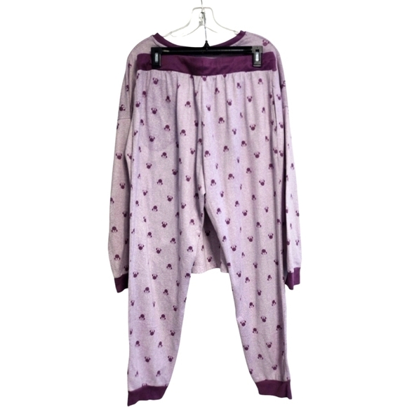 Disney womens purple pajama set size Medium - Picture 2 of 6